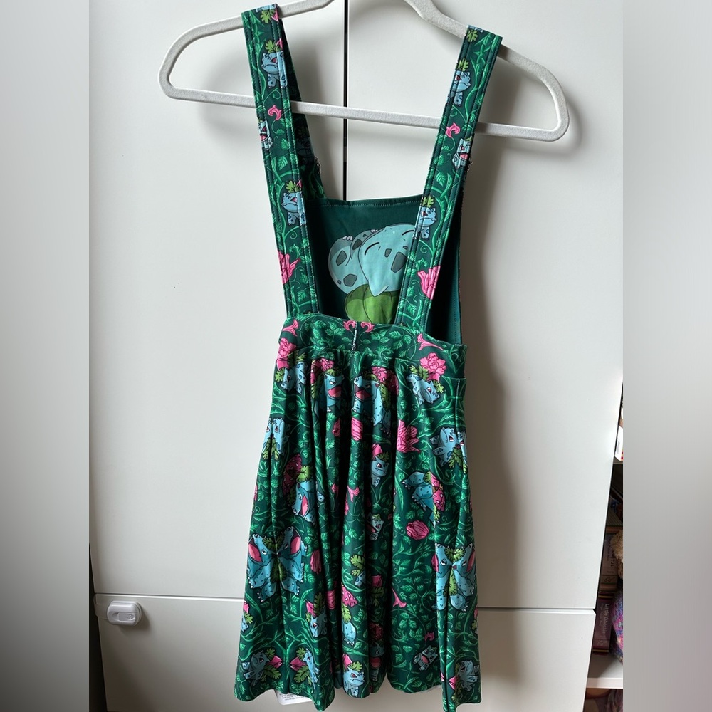 Apron Dress Bulbasaur Pokemon Blackmilk